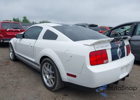 2007 Ford Shelby Gt500 из США, поврежденный, VIN 1ZVHT88SX75317986